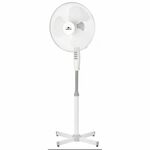 Ventilator - Aigi Ocyna - Statiefventilator - Afstandsbediening - Staand - Rond - Mat Wit - Kunststof