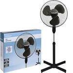 Ventilator - Trion Istido - Statiefventilator - Staand - Rond - Glans Chroom - Aluminium