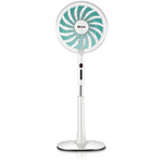 Ventilator - Aigi Uyno - Statiefventilator - Staand - Rond - Mat Zwart - Kunststof