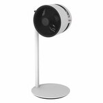 Ventilator - Aigi Unimo - Vloerventilator - Staand - Rond - Mat Zilver - Kunststof