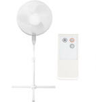 Ventilator - Aigi Uyno - Statiefventilator - Staand - Rond - Mat Zwart - Kunststof