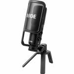 Rode NT-USB+ Condensatormicrofoon Statief Zendmethode:USB Incl. standaard, Incl. kabel USB USB Zwart