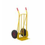 Steekwagen rood + steunwiel.