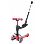 Micro - 3in1 Deluxe Push Robijnroze - Drie wiel Step voor Kinderen