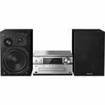 Panasonic SC-PM602EG-S Stereoset Bluetooth, DAB+, CD, FM, USB 2 x 20 W Zilver