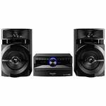 Panasonic SC-PMX94 Stereoset AUX, Bluetooth, DAB+, CD, FM High-resolution audio 2 x 60 W Zwart