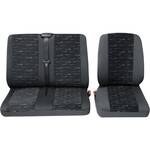 Petex 22574918 Dakar SAB 1 Vario Plus Autostoelhoes 17-delig Polyester Grijs, Zwart