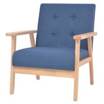 Relaxfauteuil Boaz Blauw