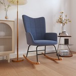 Fauteuil Hailey donkerblauw chenille