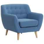 Montel Relaxfauteuil Victor Large Blauw