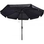 Libra houtlook Parasol grijs