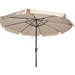 Stokparasol Libra 250 x 250 cm zwart