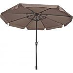 Virgo stokparasol 3x3m grijs