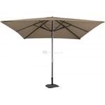Virgo stokparasol 3x3m taupe