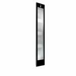 Sunshower Deluxe Organic Grey UV en Infrarood Inbouwapparaat 32x187x16 cm Aluminium Antraciet Sunshower