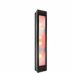 Sunshower Combi White UV en Infrarood Opbouwapparaat 29x144x22.8 cm Aluminium Wit