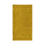 Seahorse strandlaken katoen como yellow 100x180