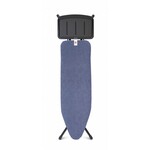 Brabantia strijkplank B 124x38cm met strijkijzerhouder denim blue