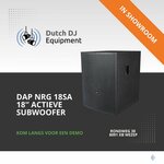 Retourdeal - Vonyx SMWBA15 Actieve Bi-amp subwoofer 15" 600 watt