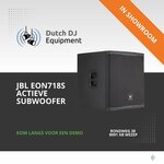 JBL Club 1224 subwoofer 12&apos;&apos; 275W RMS zwart