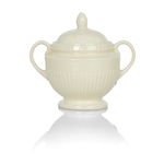 Suikerpot/suikerstrooier RVS rood metaal met strooi tuit 260 ml - Suikerstrooiers