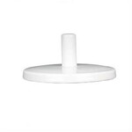 2x stuks suikerpot/suikerstrooier RVS rood metaal met strooi tuit 260 ml - Suikerstrooiers
