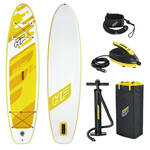 Pacific Special Edition Sup Board - 305 cm - Tot 100 kg - Wit/Groen