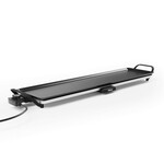 Clatronic BQ3507 Tafelgrill Elektrisch Met windbescherming, Met handmatige temperatuursinstelling Zwart