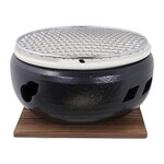 Tokyo Design Studio - Konro Grill met Net en Basis - 15x15x12cm