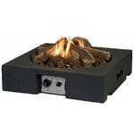 Cocoon tafelhaard rond antraciet