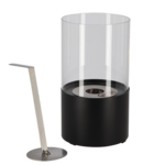Esschert Design: Bio-ethanol Tafelhaard Vierkant - Zwart