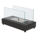 Esschert Design: Bio-ethanol Tafelhaard Rechthoek - Zwart
