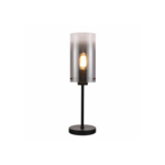 Tafellamp | Metaal | Zwart | 32x32x (h)48.5 Cm