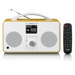 DAB radio met Bluetooth - Audizio Naples - 60W FM & internetradio met cd speler mp3 speler - Zwart