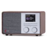 Pinell Supersound 301 Tafelradio DAB+ Internetradio BT Streaming - Walnoot