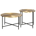 HSM Collection 2-delige Salontafelset Fletcher ovaal