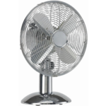 HQ kn-mtf12 tafelventilator 30cm 35w chroom zilver