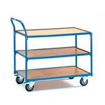 Fetra Hauptartikel 2422 Tafelwagen Staal Poedercoating Laadvermogen (max.): 500 kg Stralend blauw (RAL 5007)