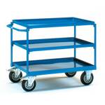 Fetra Hauptartikel 2421 Tafelwagen Staal Poedercoating Laadvermogen (max.): 500 kg Stralend blauw (RAL 5007)