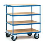 Fetra Hauptartikel 9400 Tafelwagen ESD Staal Laadvermogen (max.): 400 kg Leigrijs (RAL 7015)