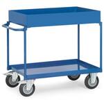 Fetra Hauptartikel 4920 Tafelwagen Staal Poedercoating Laadvermogen (max.): 400 kg Stralend blauw (RAL 5007)