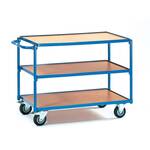 Fetra fetra 2740 Tafelwagen Staal Poedercoating Laadvermogen (max.): 250 kg Stralend blauw (RAL 5007)