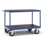 Fetra Hauptartikel 4820 Tafelwagen Staal Poedercoating Laadvermogen (max.): 400 kg Stralend blauw (RAL 5007)