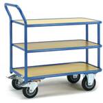 Fetra fetra 2942 Tafelwagen Staal Poedercoating Laadvermogen (max.): 250 kg Stralend blauw (RAL 5007)