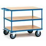 Fetra 2952 Tafelwagen Staal Poedercoating Laadvermogen (max.): 250 kg Stralend blauw (RAL 5007)