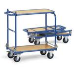 Fetra Transportwagen 2402W Werkplaatswagen Staal Poedercoating Laadvermogen (max.): 600 kg Blauw