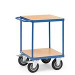 Fetra Transportwagen 2401B Werkplaatswagen Staal Poedercoating Laadvermogen (max.): 600 kg Blauw