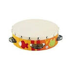 2 STUKS Orff Percussie Instrument Ouder-Kind Leermiddelen Lollipop Drum Early Education Tamboerijn Grootte: 10 Inch