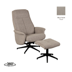 Relaxfauteuil Martha Taupe