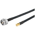 ACT Q71100 BNC RG-59 Kabel | 75 Ohm | Zwart | 1 meter
